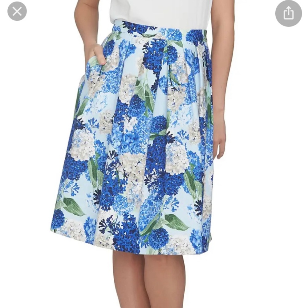 Cece Hydrangea Skirt Size 6